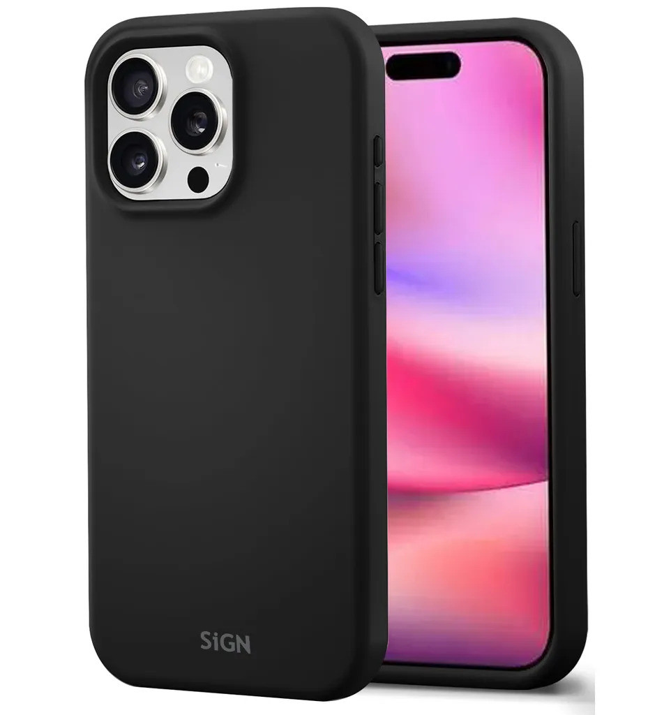 SiGN mjukt silikonskal till iPhone 16 Pro