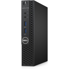 Stationär dator begagnad - Dell OptiPlex 3050 Micro i3 (gen 6) 8GB 256GB W10P med WiFi (beg)