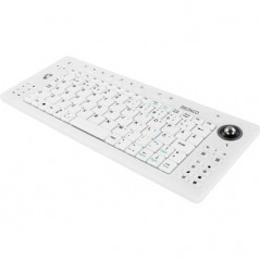HTPC-tangentbord - Deltaco trådlöst HTPC-tangentbord med trackball