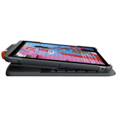 Tangentbord till surfplatta - Logitech Slim Folio fodral med tangentbord för iPad 10.2 7th/8th/9th Gen (2019/2020/2021)