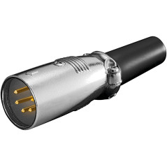 Mikrofonplugg XLR hane (5-pin)
