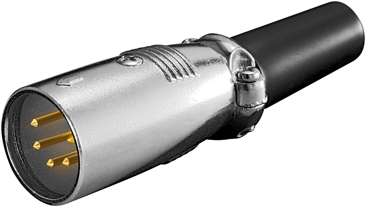 Mikrofonplugg XLR hane (5-pin)