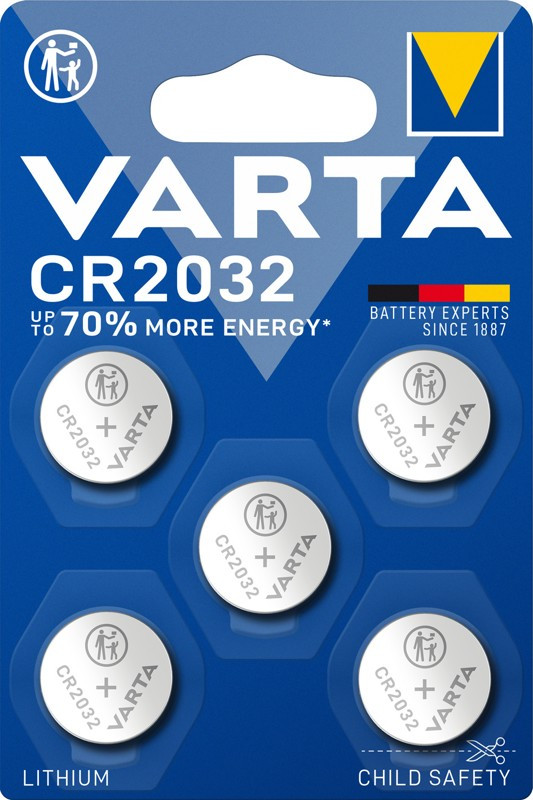 Varta CR2032 litiumbatteri 5-pack