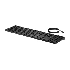 Trådade tangentbord - HP 320K slimmat USB-tangentbord (Nordiskt)