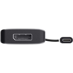 USB-C hubb - Trust multiport USB-C-hubb 7-i-1 till USB-C/USB/HDMI/DP med stöd för 3 skärmar