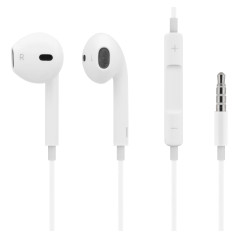 Hörlurar - Deltaco 3.5 mm in-ear headset med svarsknappar och mikrofon