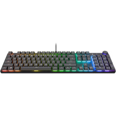 Trust GXT 866 Torix mekaniskt gamingtangentbord med RGB-bakgrundsbelysning