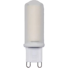Dimbar LED-lampa sockel G9 Halo-LED 4 Watt (32 W) frostat glas