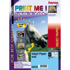Papper - Hama matt fotopapper A4 20 ark