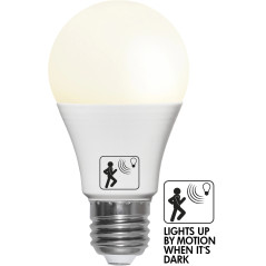 LED-lampa sockel E27 4.8 Watt (40 W) med inbyggd rörelsesensor