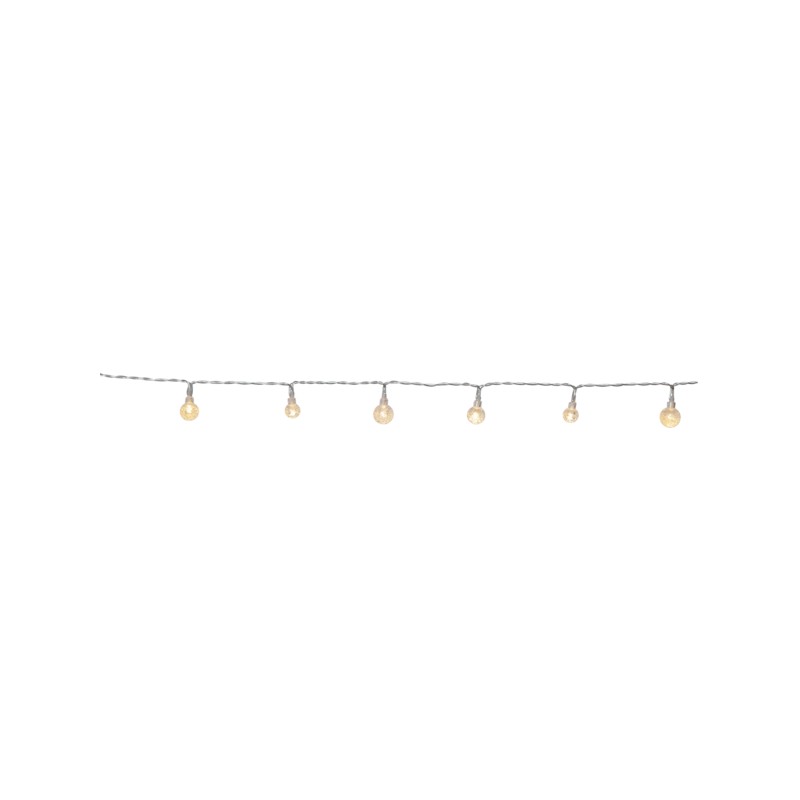 Ljusslinga - 5 meters ljusslinga med 50st varmvita LED-lampor