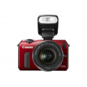 Canon EOS M + 18-55mm IS + Blixt