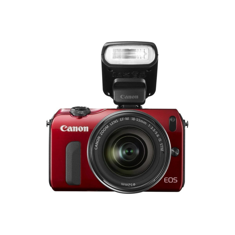 Digitalkamera - Canon EOS M + 18-55mm IS + Blixt