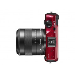 Digitalkamera - Canon EOS M + 18-55mm IS + Blixt