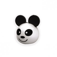 Högtalare - Söt minihögtalare vit panda