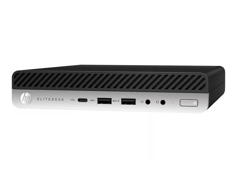 HP EliteDesk 800 G5 Mini i5 (gen 8) 8GB 256GB W11P med WiFi  (2 DisplayPort + 1 USB-C)