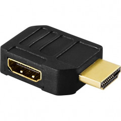 Skärmkabel & skärmadapter - Vinklad HDMI-adapter