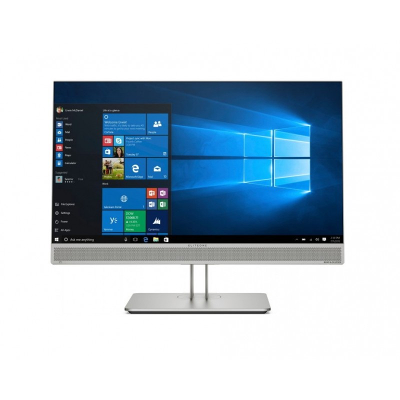 Begagnad All-in-One - HP EliteOne 800 G5 All-in-One 23.8" Full HD i5 9th 16GB 512GB med DVD W11P (beg med defekt högtalare)