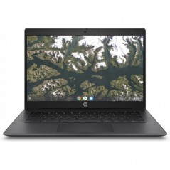 Laptop 14" beg - HP Chromebook 14 G6 14" FHD Intel 4GB 32GB (beg med märken skärm, skadat chassi)
