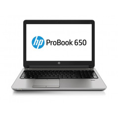 HP ProBook 650 G2 15.6" FHD i5 6th 16GB 256GB W10P med 4G (beg med små märken skärm)