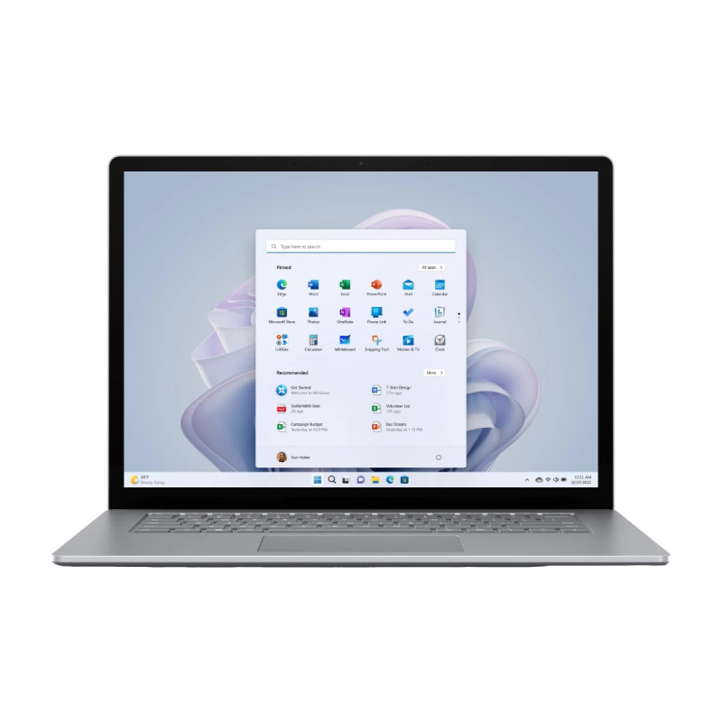 Laptop 13" beg - Microsoft Surface Laptop 5 13.5" Touch i5 12th 16GB 256GB W11P Platinum (beg)