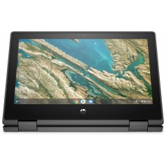 Laptop 12" beg - HP Chromebook x360 11 G3 EE 11.6" Touch HD Intel 4GB 32GB Grå (beg med liten repa skärm och små bucklor)