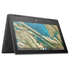 HP Chromebook x360 11 G3 EE 11.6" Touch HD Intel 4GB 32GB Grå (beg med liten repa skärm och små bucklor)