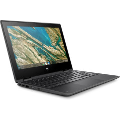 Laptop 12" beg - HP Chromebook x360 11 G3 EE 11.6" Touch 4GB 32GB Grå (beg med små märken skärm och små bucklor)