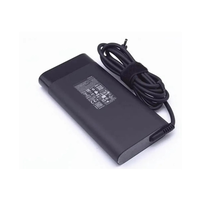 HP laddare - HP original datorladdare 280W BlueTip 4.5 x 3.0 mm med strömkabel (beg - som ny)