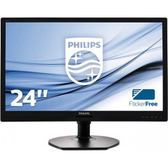 Philips 24-tums ergonomisk Full HD-skärm med IPS-panel (beg)