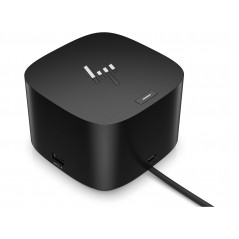 HP USB-C Thunderbolt Dock G4 universell dockningsstation med stöd för 4 skärmar (beg utan AC)