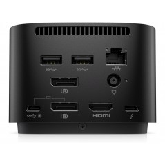 USB-C dockningsstation - HP USB-C Thunderbolt Dock G4 universell dockningsstation med stöd för 4 skärmar (beg utan AC)