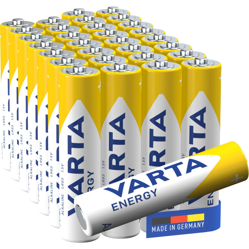 Batterier & batteritestare - Varta alkaliskt batteri 30-pack AAA-batterier LR03