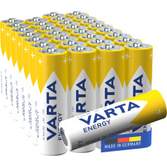 Varta alkaliskt batteri 30-pack AA-batterier LR06