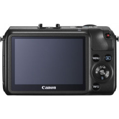 Digitalkamera - Canon EOS M + 18-55mm IS + Blixt
