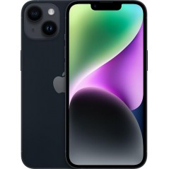 iPhone 14 128GB Midnight Black med 1 års garanti (beg med nytt batteri)