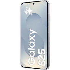 Samsung Galaxy S25 5G 6.2" 128GB med 120 Hz-skärm Silver Shadow (beg)