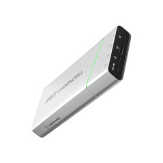 GreenCell snabbladdande 65W powerbank 20 800 mAh med 2x USB-C och 1x USB-A