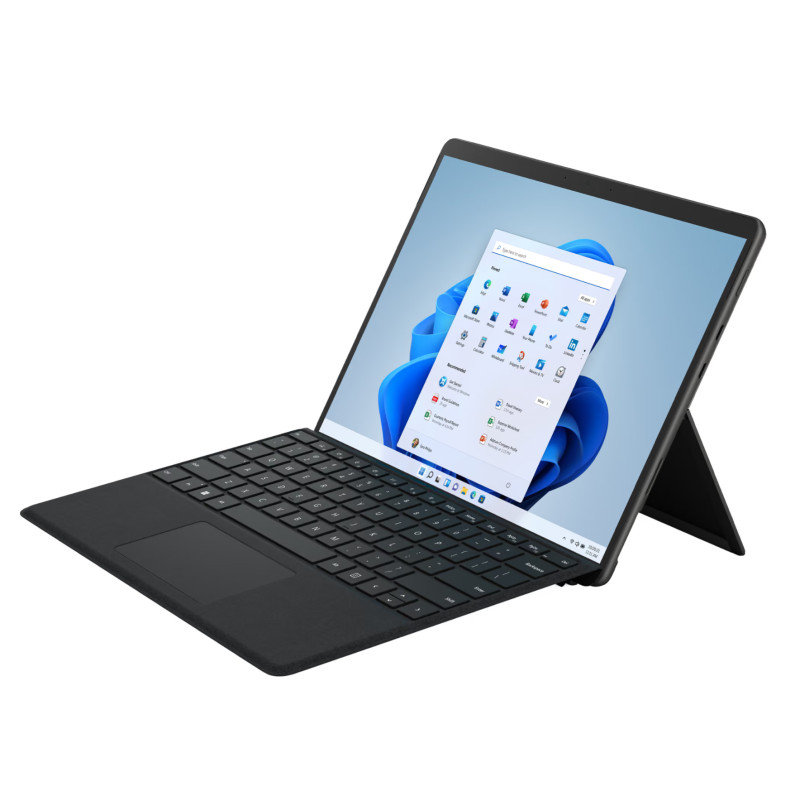 Laptop 13" beg - Microsoft Surface Pro 8 13" i5 11th 8GB 256GB W11P med tangentbord (beg)