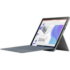 Microsoft Surface Pro 7 Plus 12.3" i5 11th 16GB 256GB W11P Platinum med tangentbord (beg med liten repa skärm)