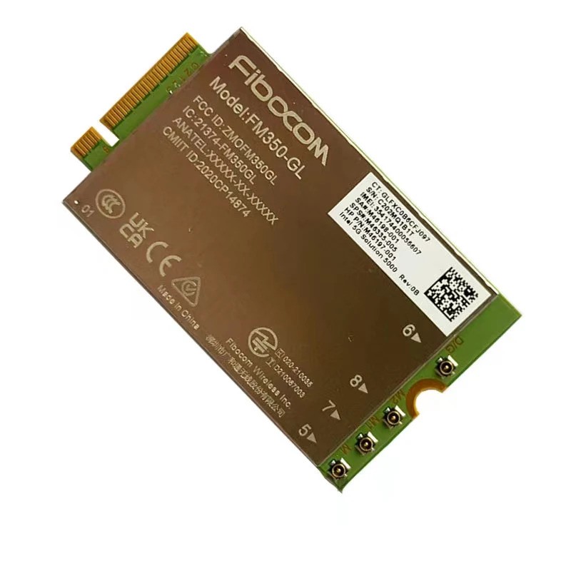 Fibocom FM350-GL FRU 5W11H85409 5G-modem WWAN-kort till Lenovo ThinkPad X13, T14s, X1 m.fl.