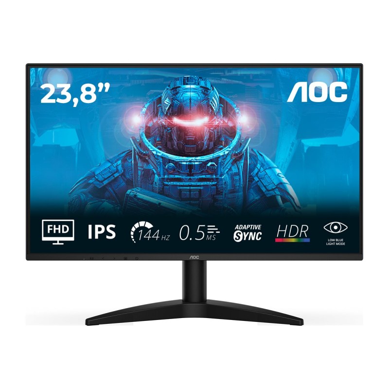AOC 24B36X 24" Full HD LED-skärm 144 Hz med IPS-panel och HDR 15 - 24" Datorskärm - AOC 24B36X 24" Full HD LED-skärm 144 Hz med IPS-panel och HDR (fyndvara)