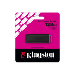 Kingston DataTraveler Exodia USB 3.2 Gen 1 USB-minne 128GB - DTXG2/... USB-minnen - Kingston DataTraveler Exodia USB 3.2 Gen 1 USB-minne 128GB