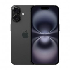 iPhone 16 128GB 5G Black med 1 års garanti (beg med nyskick skärm)