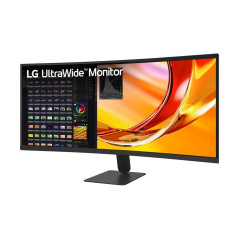 LG 34U601B-B 34" ultrabred 3440 x 1440 välvd skärm med VA-panel