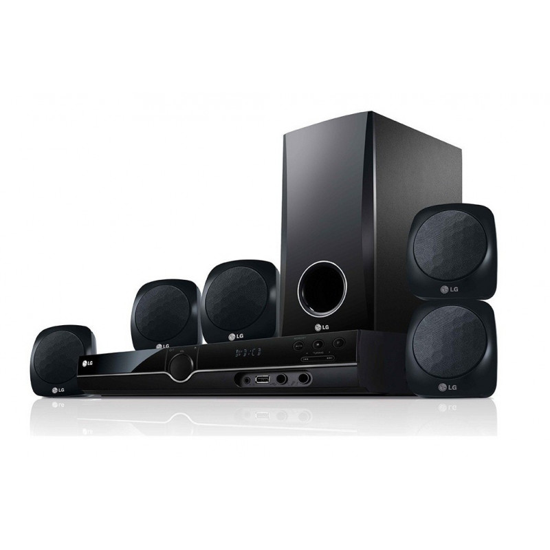 LG 5.1 surroundsystem med DVD-spelare TV & Ljud - LG 5.1 surroundsystem med DVD-spelare