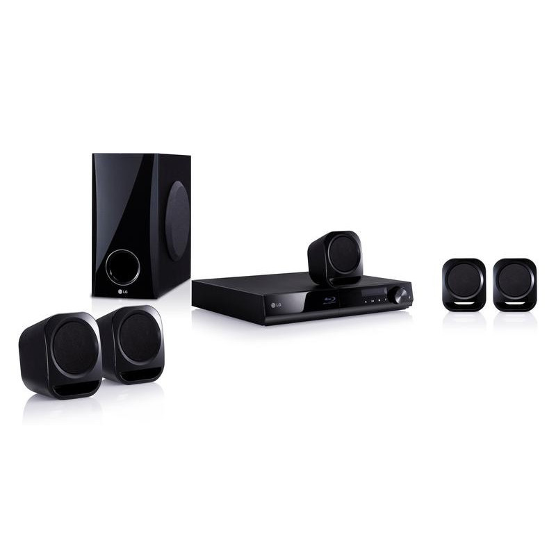 LG 5.1 surroundsystem med Blu-ray-spelare TV & Ljud - LG 5.1 surroundsystem med Blu-ray-spelare