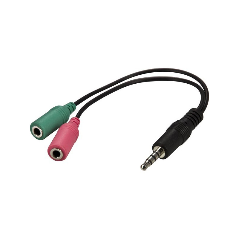 Headsetadapter till smartphones Övriga tillbehör - Headsetadapter till smartphones 3.5mm