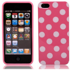 Fodral - Rosa skal till iPhone 5/5S
