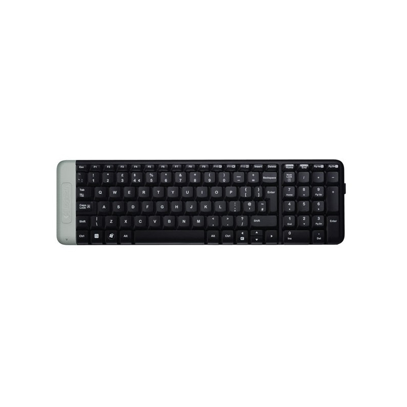 Logitech trådlöst tangentbord (nordiskt) Trådlösa tangentbord - Logitech trådlöst tangentbord